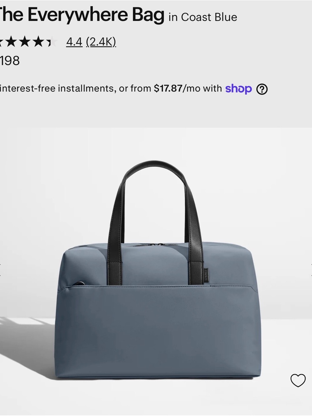 AWAY EVERYWHERE BAG